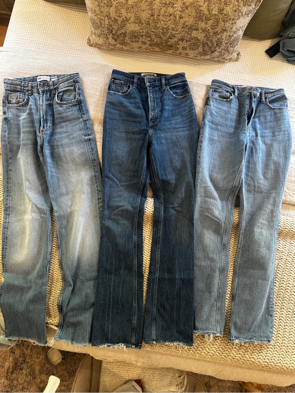 Abercrombie jeans & Zara